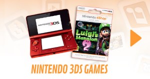 GAME have begun offering 3DS downloads for sale in their stores