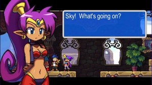 Visuals are up to Wayforward's usual high standards...
