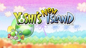 The Yoshi's New Island logo